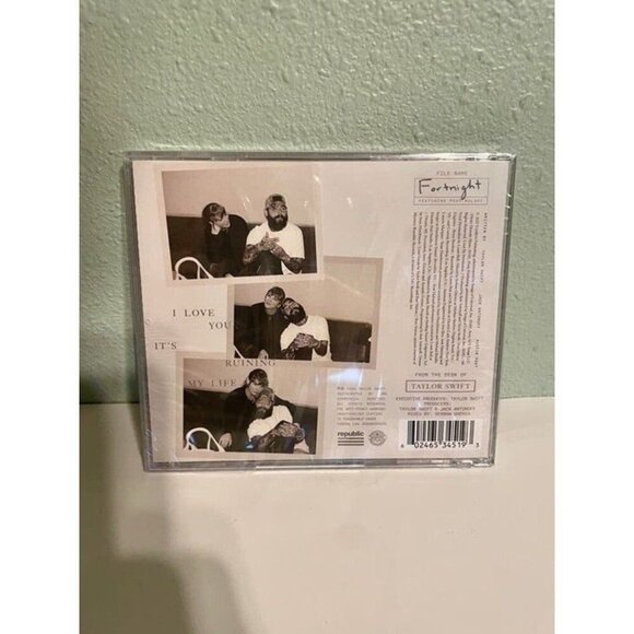 Taylor Swift Fortnight CD Sealed New Rare Post Malone - Picture 2 of 2